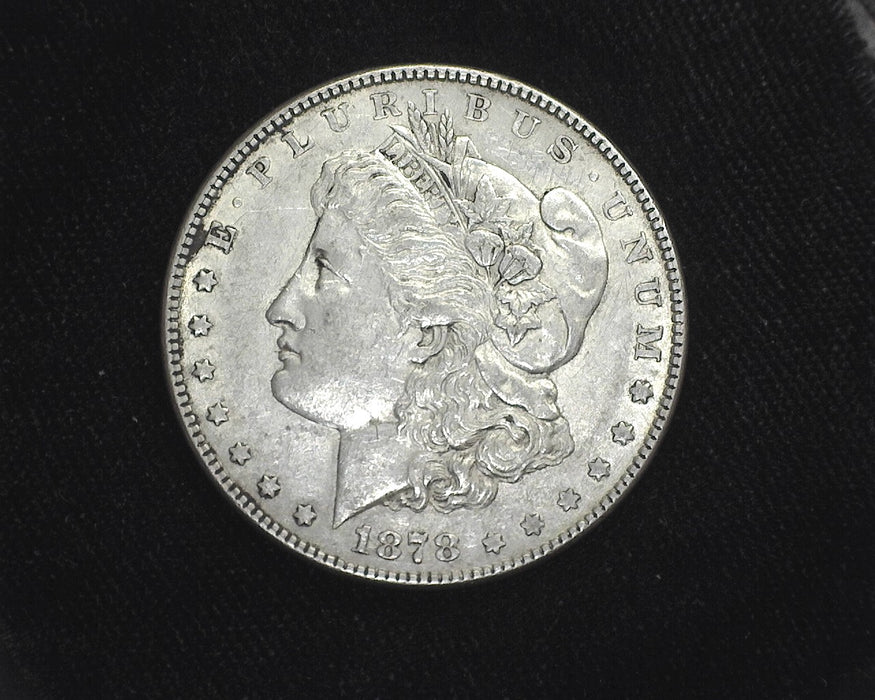 1878 7 F Morgan Dollar AU - 50 - US Coin