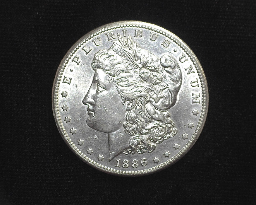 1886 S Morgan Dollar AU - US Coin