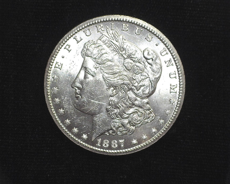 1887 S Morgan Dollar BU MS62 - US Coin