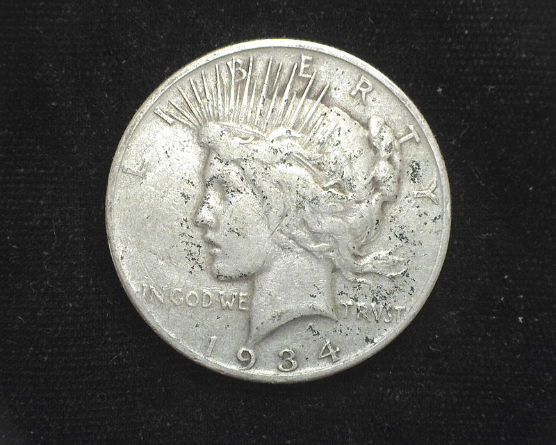 1934 S Peace Dollar F - US Coin
