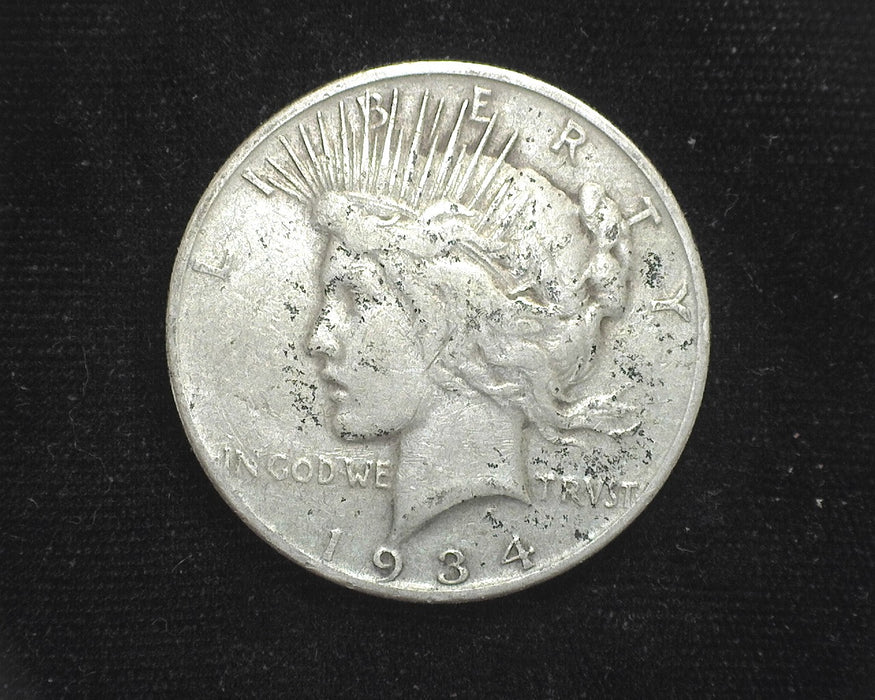 1934 S Peace Dollar F - US Coin