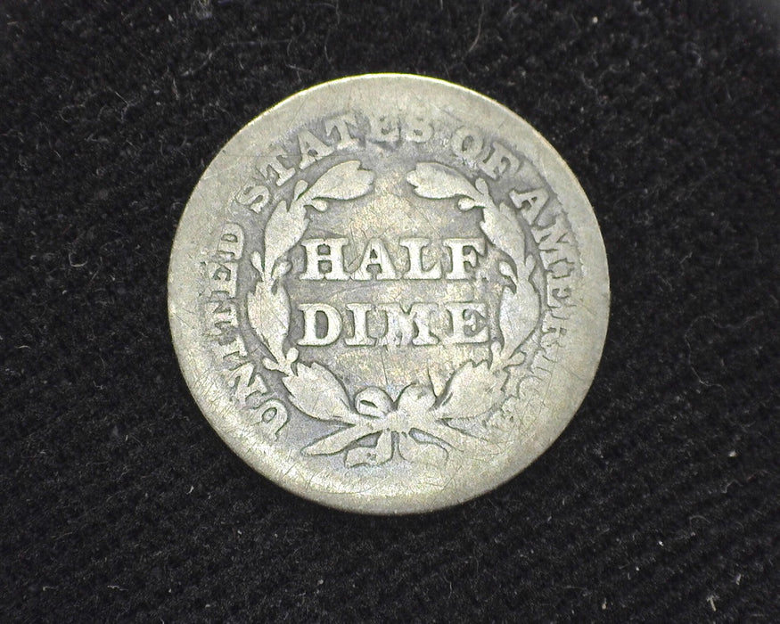 1853 Arrows Liberty Seated Half Dime Filler - US Coin