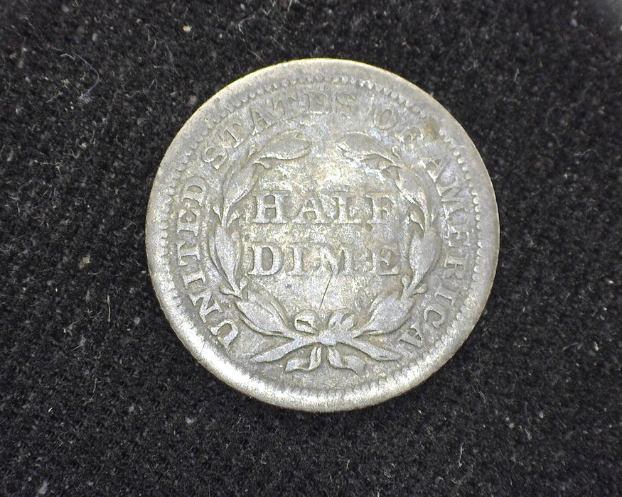 1853 Arrows Liberty Seated Half Dime VG/F - US Coin
