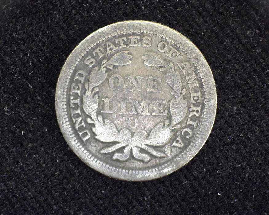 1853 O Liberty Seated Dime Weak date. G - US Coin