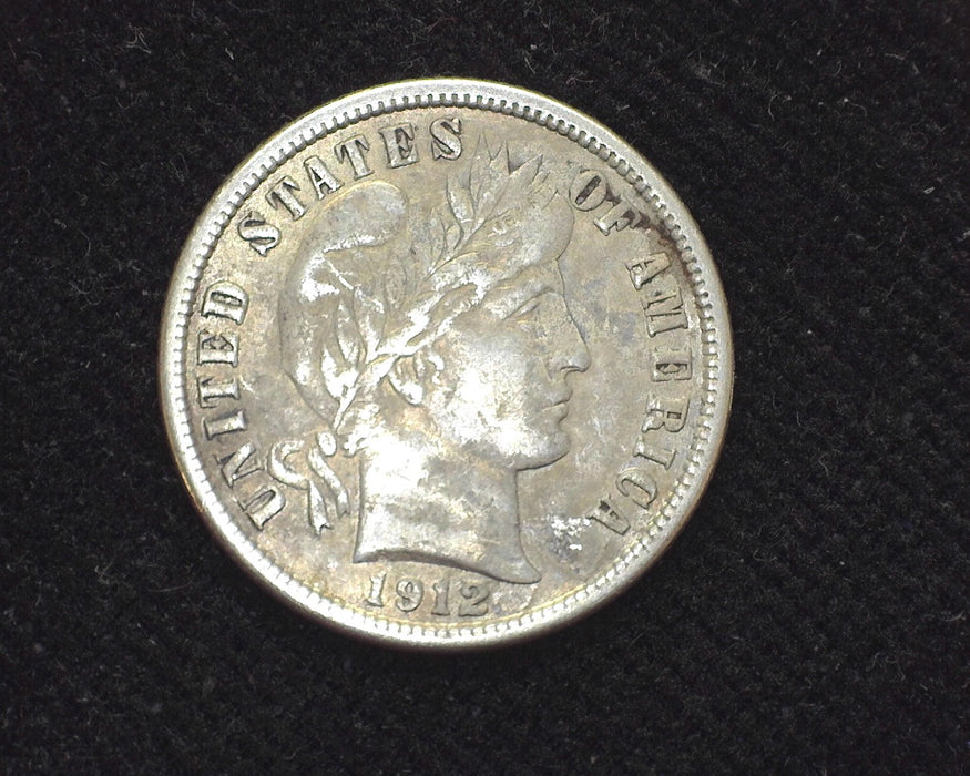 1912 S Barber Dime VF - US Coin