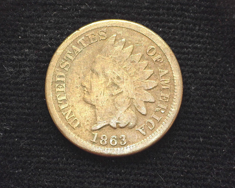 1863 Indian Head Penny/Cent G - US Coin