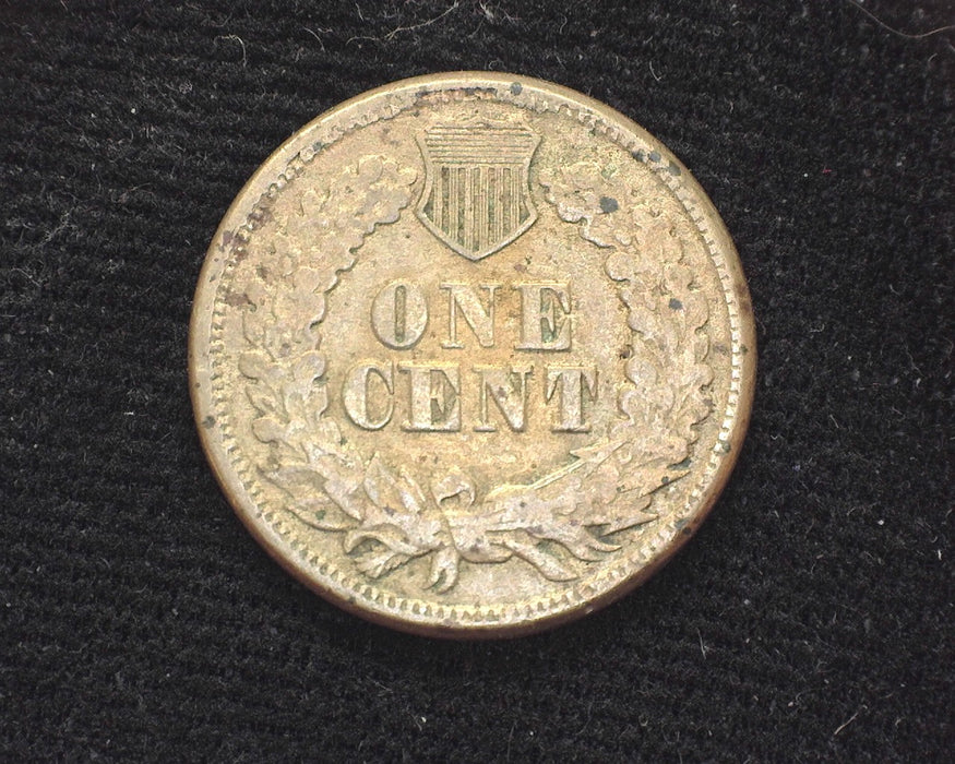 1864 Copper Nickel Indian Head Penny/Cent F - US Coin