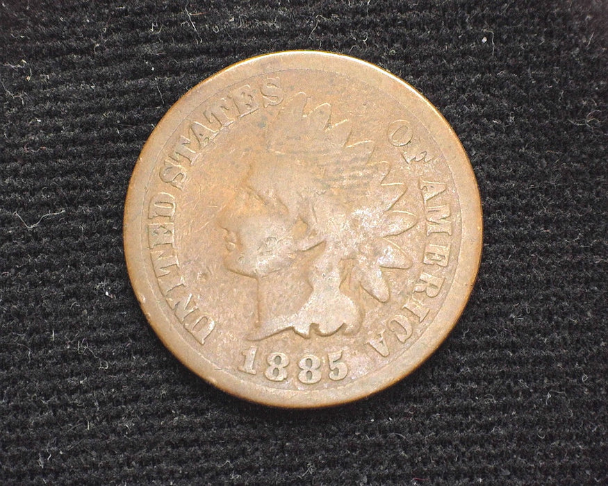 1885 Indian Head Penny/Cent Scratch G - US Coin