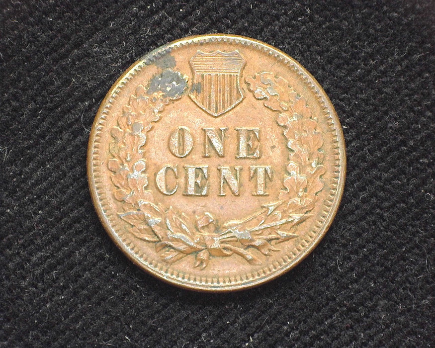 1887 Indian Head Penny/Cent Light Corrosion XF - US Coin