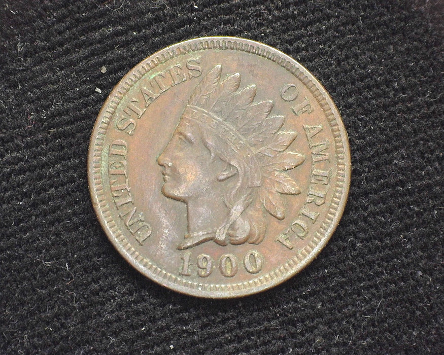 1900 Indian Head Penny/Cent XF - US Coin