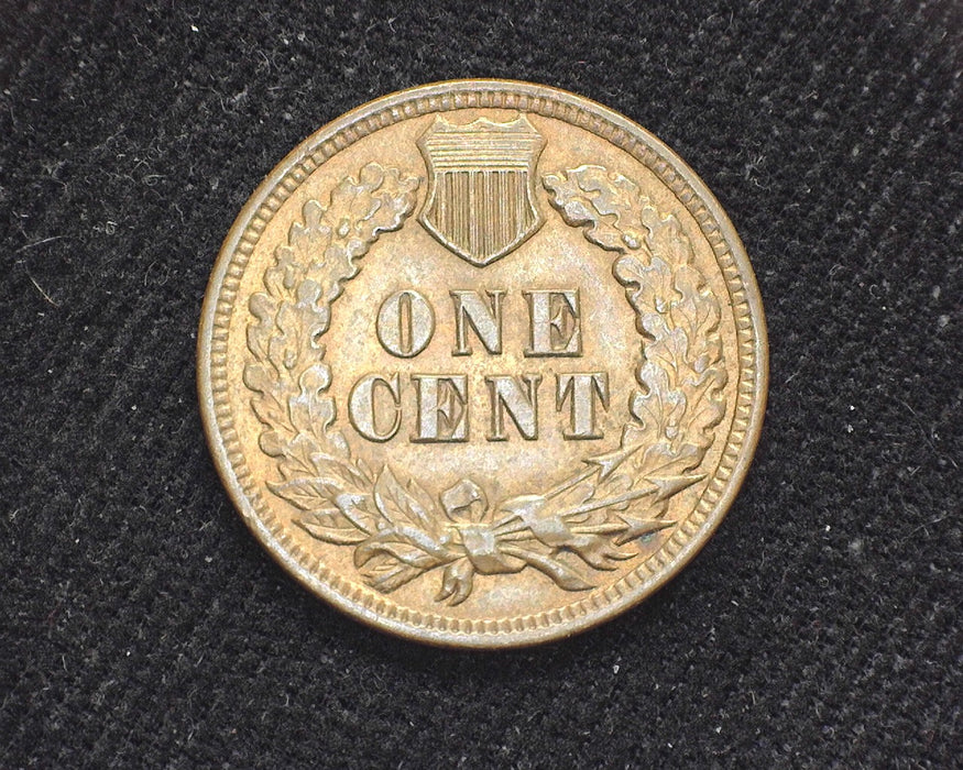 1902 Indian Head Penny/Cent Red & Brown. BU-63 - US Coin