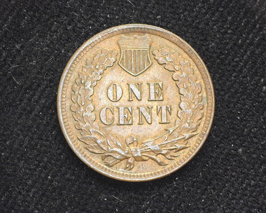 1902 Indian Head Penny/Cent AU-50 - US Coin