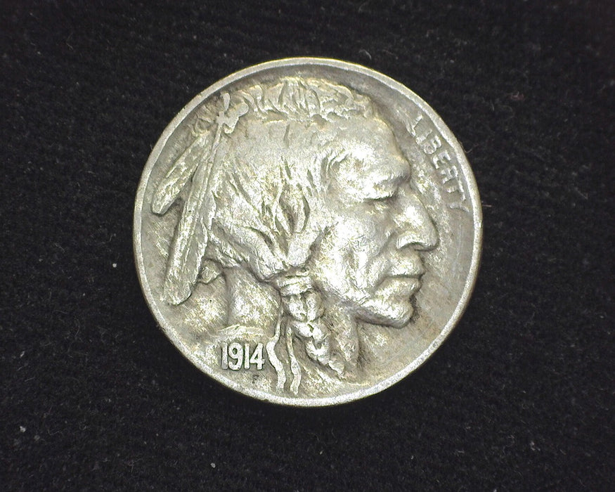1914 Buffalo Nickel VF - US Coin