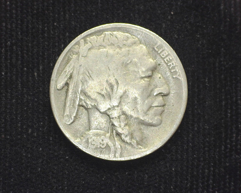 1919 D Buffalo Nickel F - US Coin