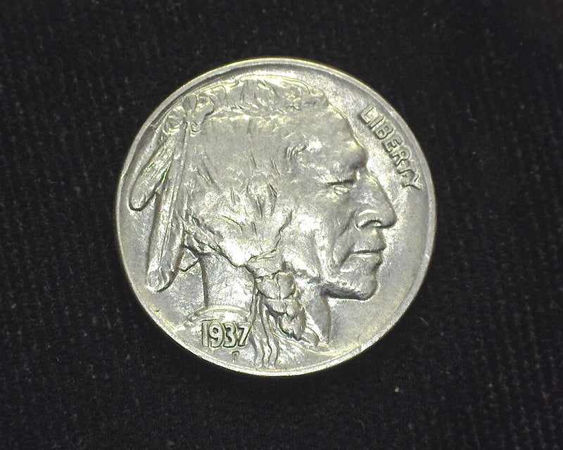 1937 D Buffalo Nickel AU - US Coin