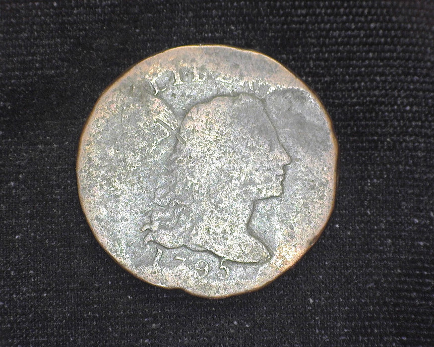 1795 Large Cent Draped Bust Cent Plain edge. AG - US Coin