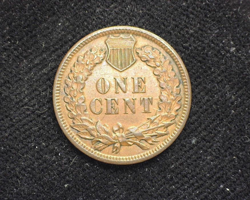 1886 Ty1 Indian Head Penny/Cent AU-50 - US Coin