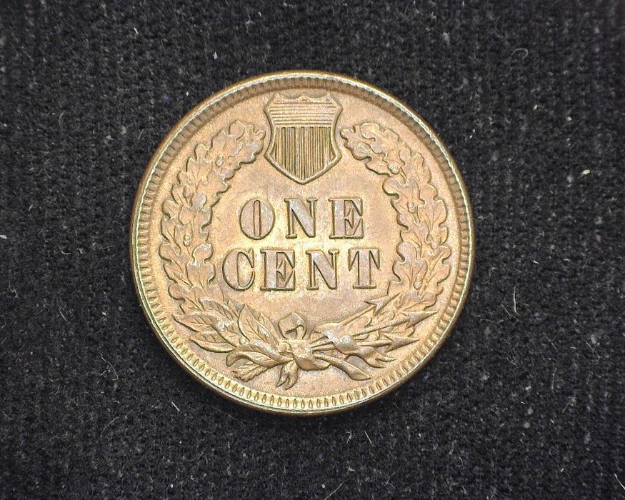 1890 Indian Head Penny/Cent Traces of red. Brown. BU - US Coin