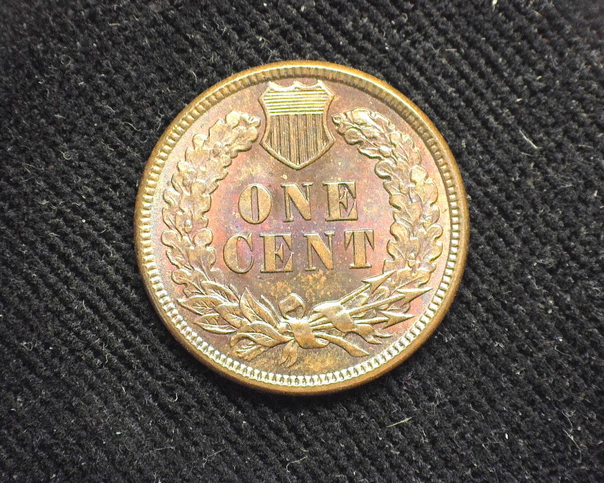 1893 Indian Head Penny/Cent Traces of red. Brown. BU - US Coin