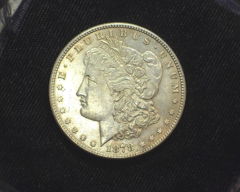 1878 Rev 78 Morgan Dollar BU-62 - US Coin