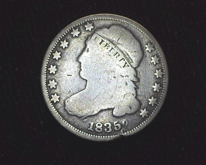 1835 Capped Bust Dime VG - US Coin