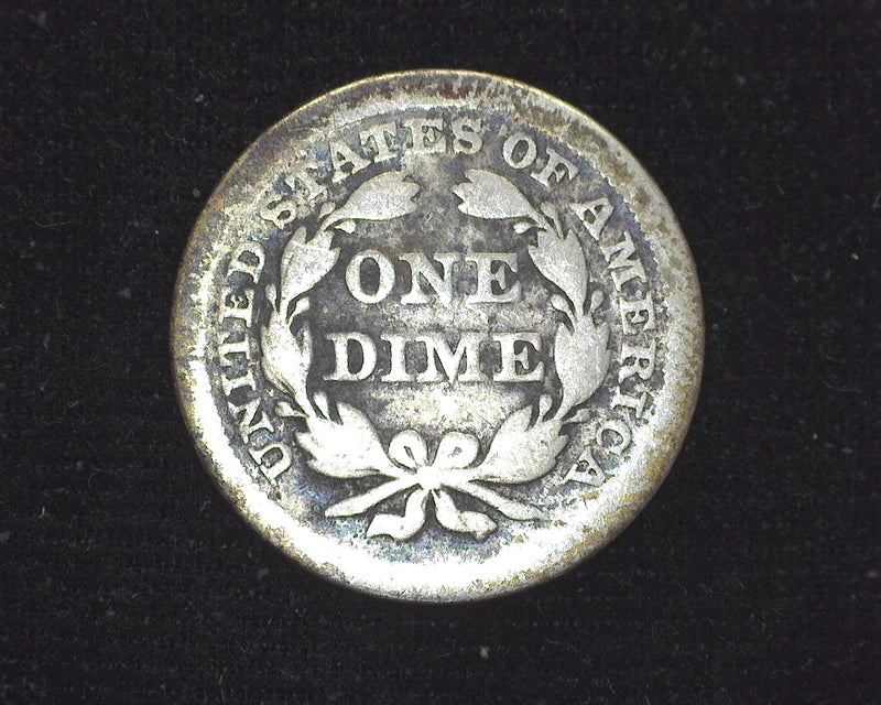 1853 Arrows Liberty Seated Dime G - US Coin