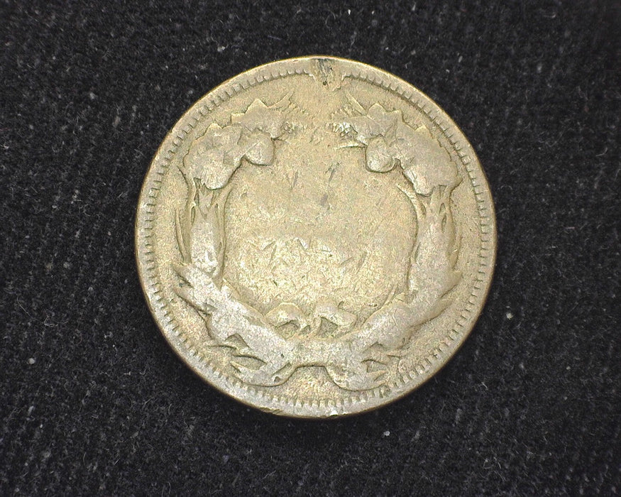 1857 Flying Eagle Penny/Cent Rim gouge. VG - US Coin