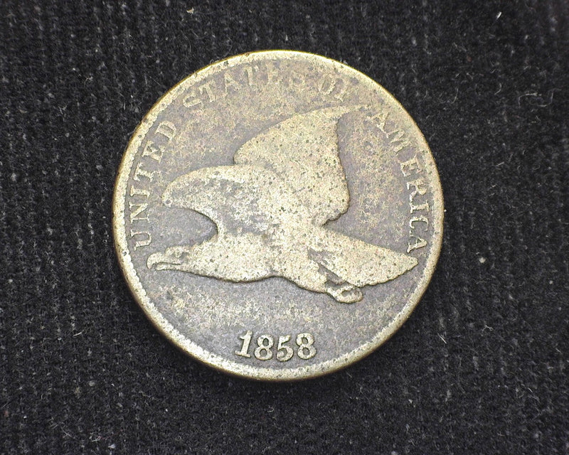 1858 LL Flying Eagle Penny/Cent G - US Coin