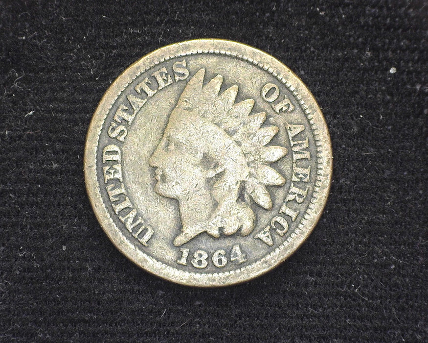 1864 Copper Nickel Indian Head Penny/Cent G - US Coin