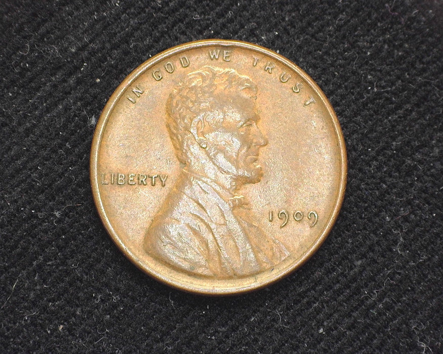1909 Lincoln Wheat Penny/Cent AU - US Coin