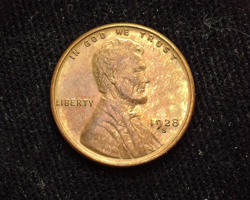 1928 S Lincoln Wheat Penny/Cent BU - US Coin