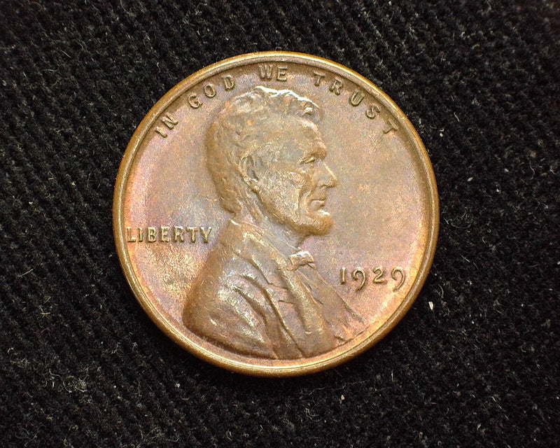1929 Lincoln Wheat Penny/Cent AU-50 - US Coin