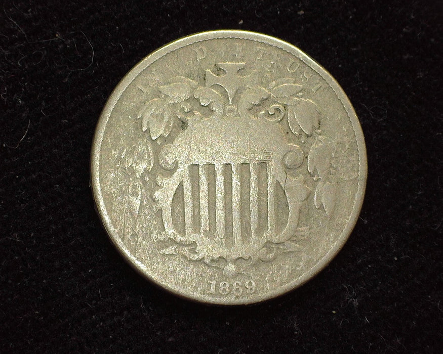 1869 Shield Nickel G - US Coin