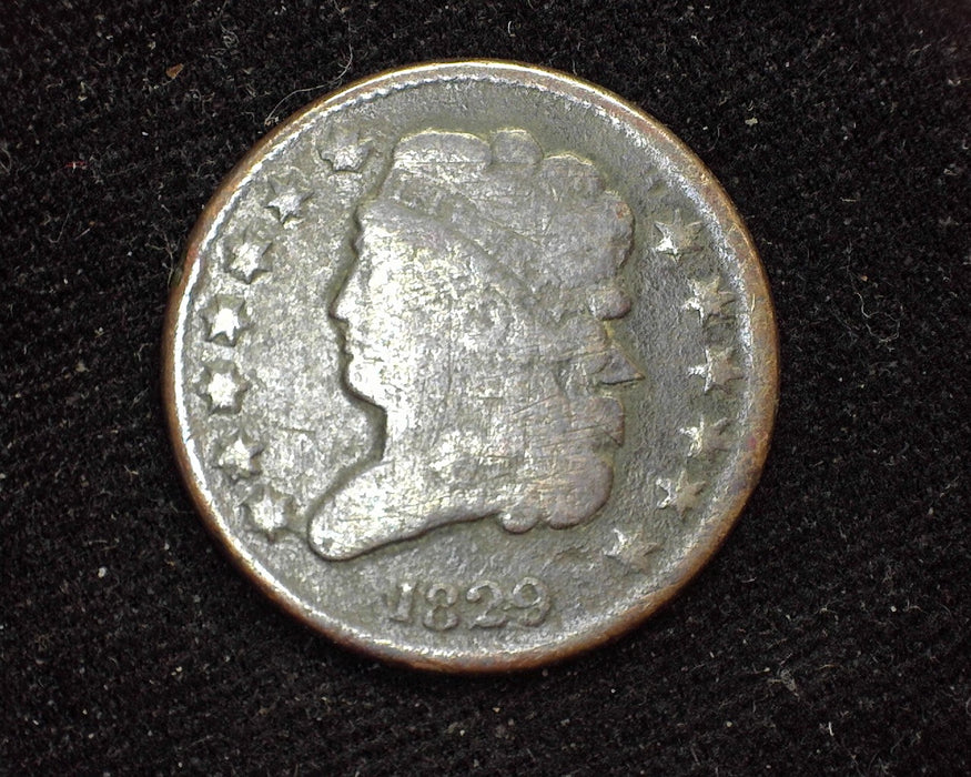 1829 Classic Head Half Cent Filler - US Coin