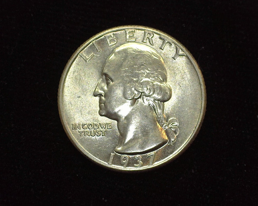 1937 Washington Quarter AU - US Coin