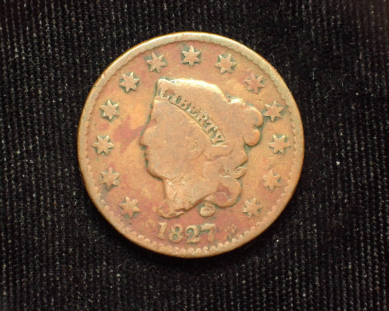 1827 Classic Head Large Cent VG - US Coin