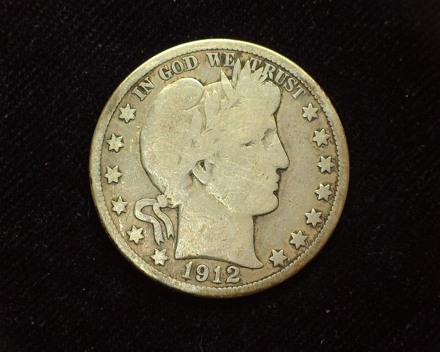 1912 D Barber Half Dollar VG - US Coin