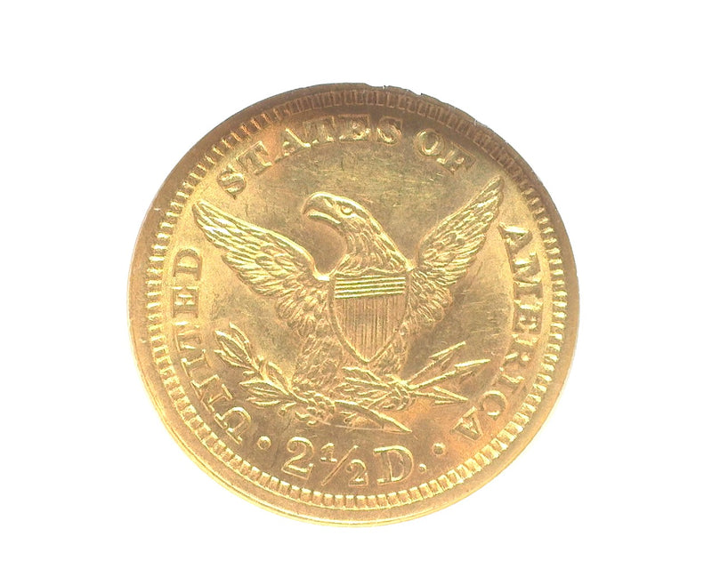 1879 $2.50 Liberty Head Low mintage. MS63 NGC - US Coin