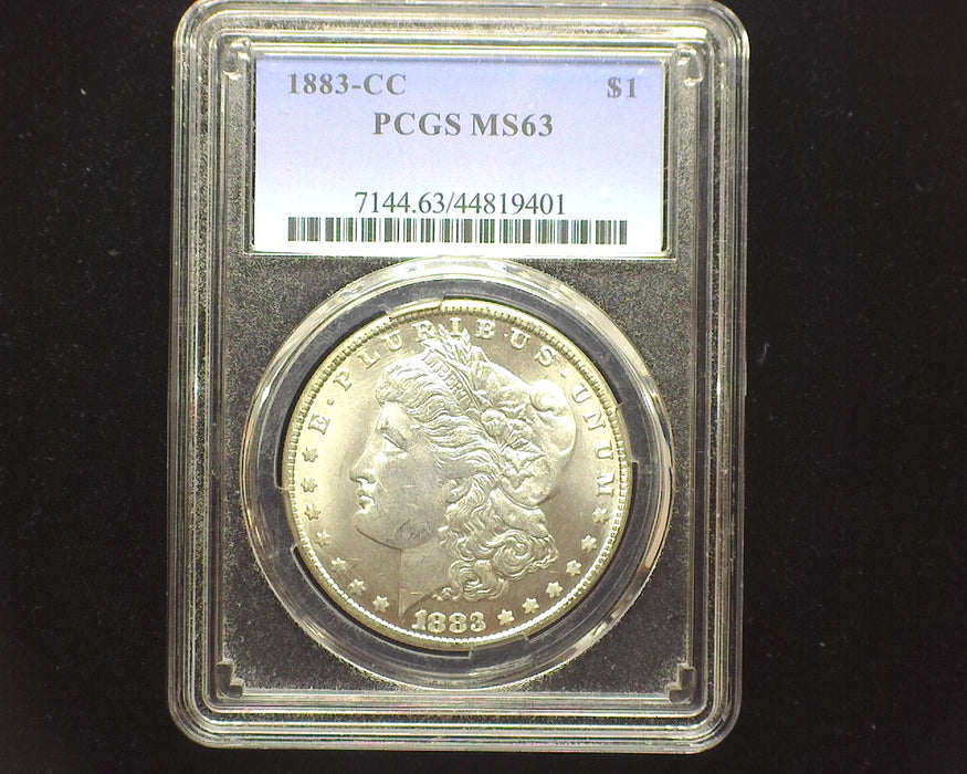 1883 CC Morgan Dollar MS 63 PCGS - US Coin