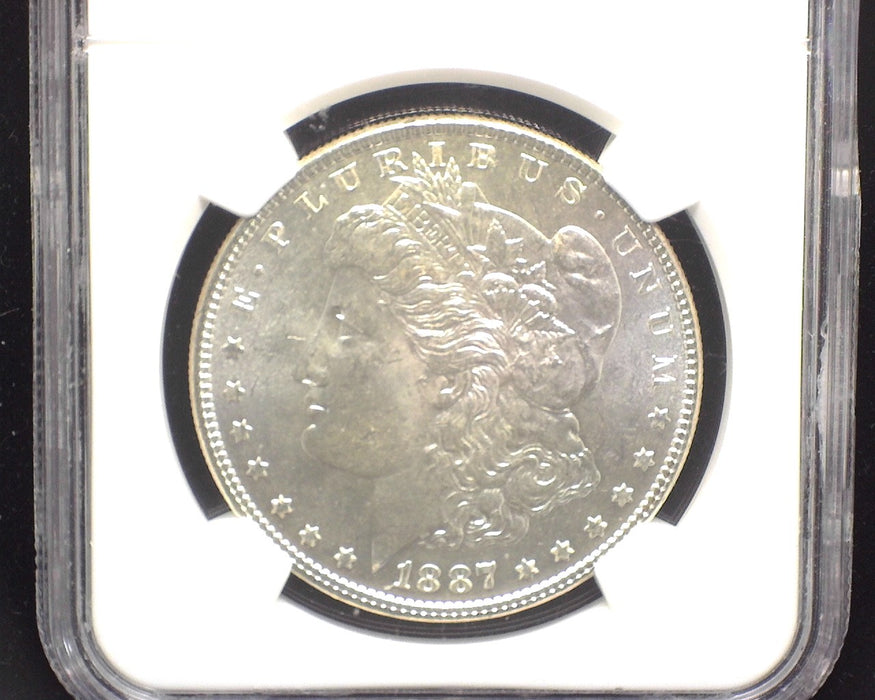 1887 Morgan Dollar MS 64 NGC - US Coin