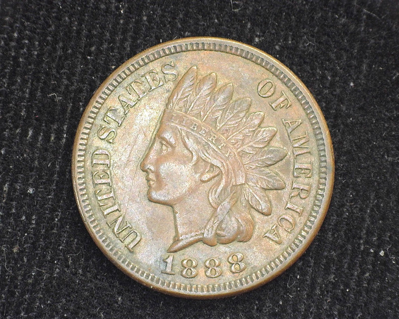 1888 Indian Head Penny/Cent XF - US Coin