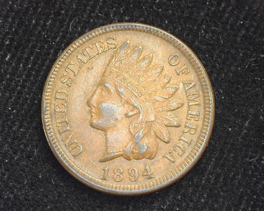 1894 Indian Head Penny/Cent XF/AU - US Coin
