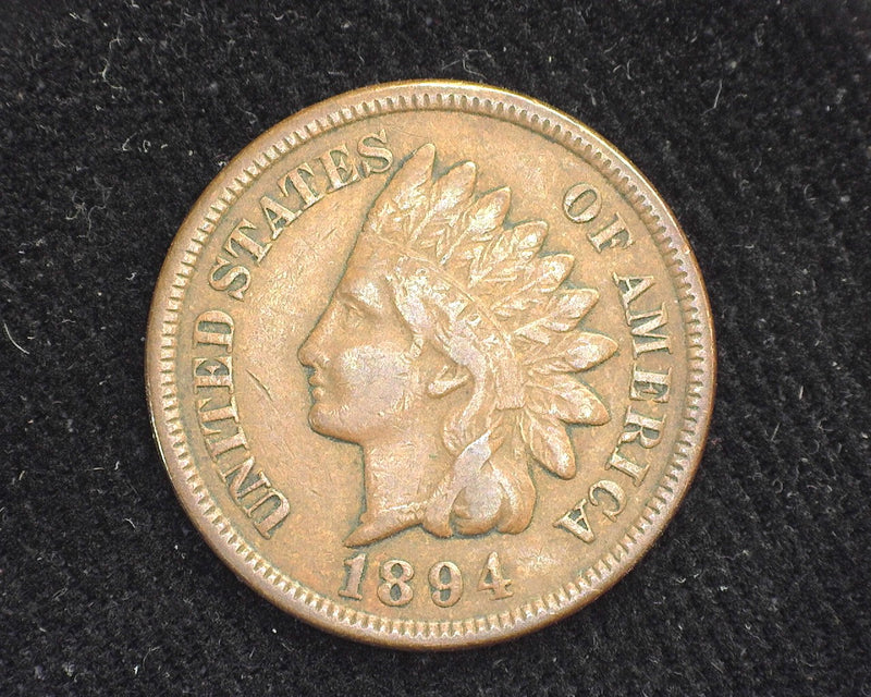 1894 Indian Head Penny/Cent F - US Coin