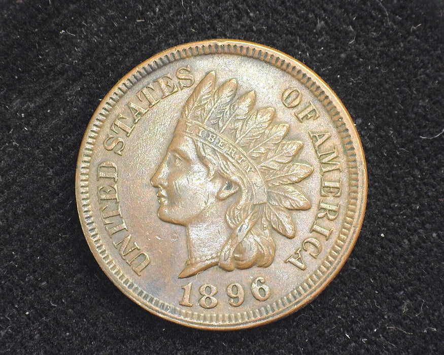 1896 Indian Head Penny/Cent XF - US Coin