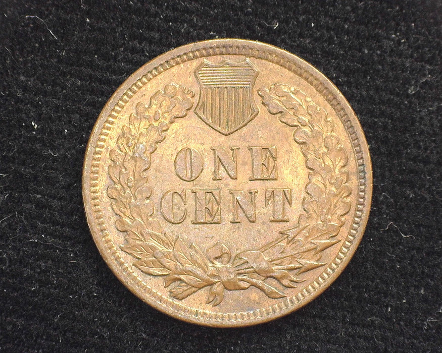 1902 Indian Head Penny/Cent Traces of red. AU - US Coin