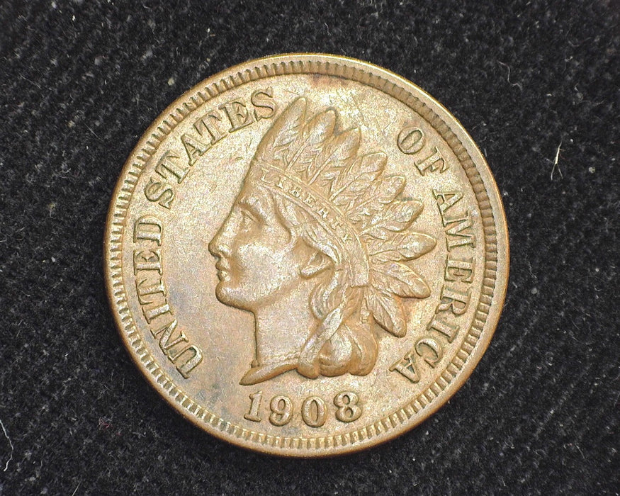 1908 Indian Head Cent XF - US Coin