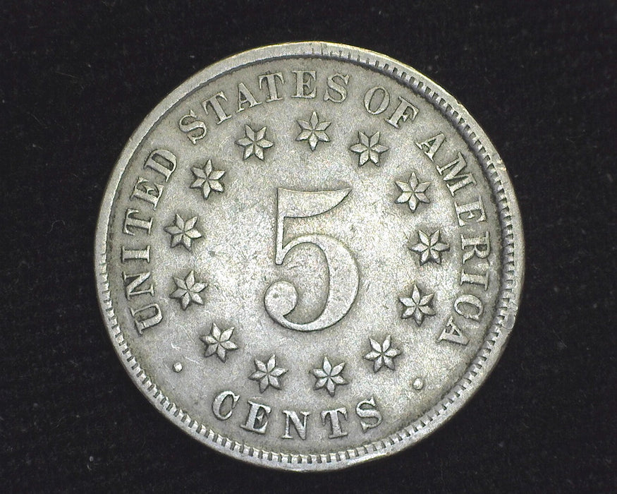 1883 Shield Nickel VF - US Coin
