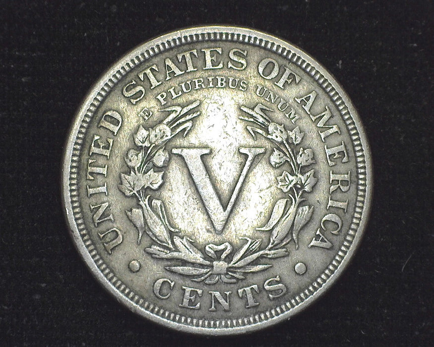 1890 Liberty Head Nickel F - US Coin