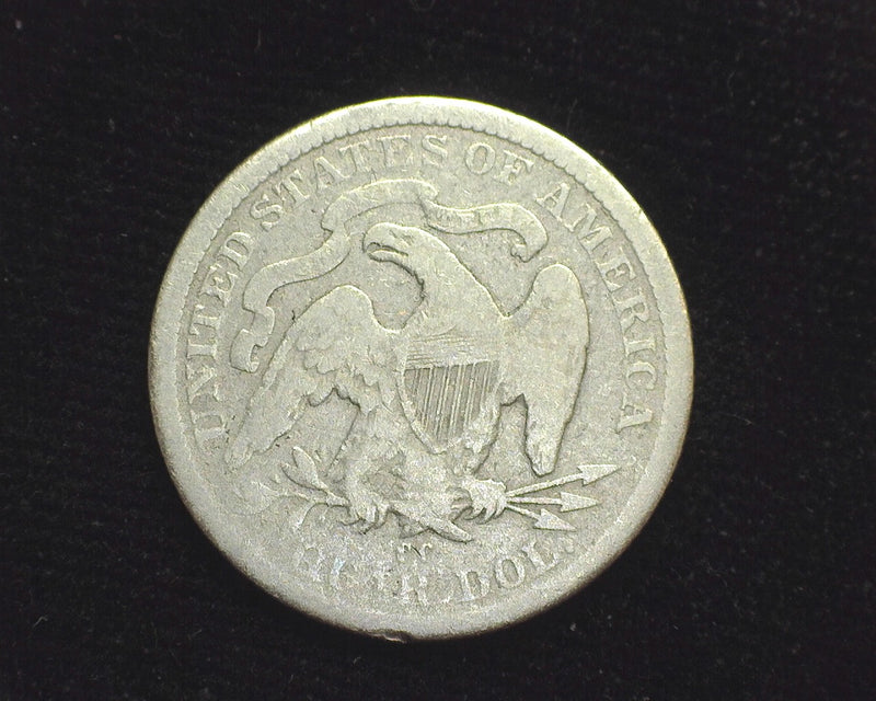 1877 CC Liberty Seated Quarter VG - US Coin
