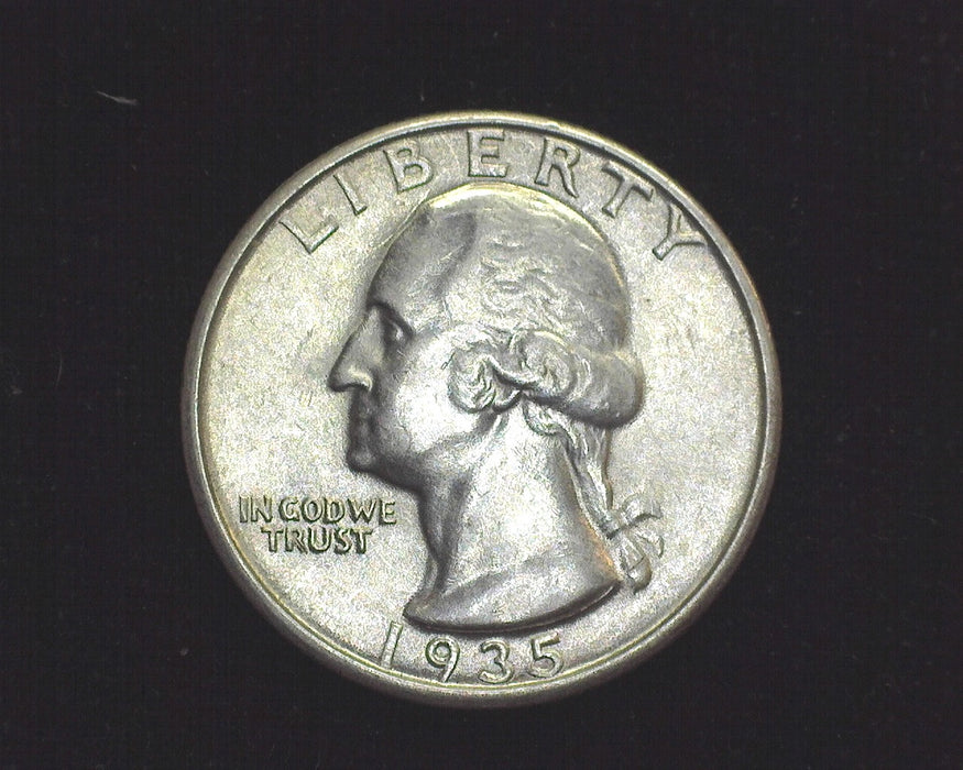 1935 Washington Quarter BU - US Coin